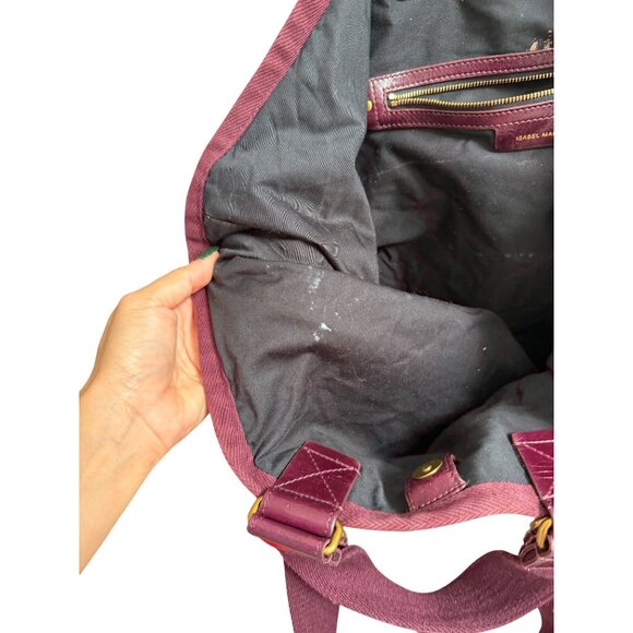 ISABEL MARANT Wardy Quilted Nylon Multiway Tote Bag - Picture 9 of 16